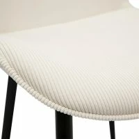 Chaises Design En Tisu Velours Côtelé Beige Et Métal Noir (lot De 2) ADDICT 15 Chaises Design En Tisu Velours Côtelé Beige Et Métal Noir (lot De 2) ADDICT -Boutique Miliboo chaises design en tisu velours cotele beige et metal noir lot de 2 addict 52090 62c5a2d5e98cf 1200 675