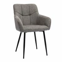 Chaises Design Matelassées En Tissu Velours Texturé Gris Et Métal Noir (lot De 2) MONTERO -Boutique Miliboo chaises design matelassees en tissu velours texture gris et metal noir lot de 2 montero 52427 6352538cdd33a 1200 675
