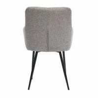 Chaises Design Matelassées En Tissu Velours Texturé Gris Et Métal Noir (lot De 2) MONTERO -Boutique Miliboo chaises design matelassees en tissu velours texture gris et metal noir lot de 2 montero 52427 635253ad1f206 1200 675