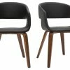 Chaises Design Noir Et Bois Foncé Noyer (lot De 2) SLAM 1 Chaises Design Noir Et Bois Foncé Noyer (lot De 2) SLAM -Boutique Miliboo chaises design noir et bois fonce noyer lot de 2 slam 52965 6304cf752d284 1200 675