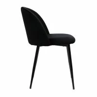 Chaises Design Noires En Tissu Velours Et Métal (lot De 2) CELESTE 14 Chaises Design Noires En Tissu Velours Et Métal (lot De 2) CELESTE -Boutique Miliboo chaises design noires en tissu velours et metal lot de 2 celeste 51893 62bda94f51da4 1200 675