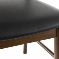 Chaises En Bois Foncé Noyer Et Assises Noires (lot De 2) SHELDON -Boutique Miliboo chaises en bois fonce noyer et assises noires lot de 2 sheldon 48515 5f8420b7cddcc 1200 675