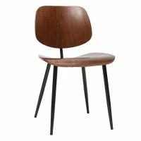 Chaises En Bois Foncé Noyer Et Métal Noir (lot De 2) TOBIAS -Boutique Miliboo chaises en bois fonce noyer et metal noir lot de 2 tobias 49313 60ba303e3e1e0 1200 675