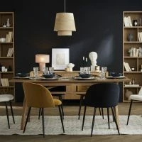 Chaises En Tissu Effet Laine Bouclée écru Et Métal Noir (lot De 2) CELESTE 19 Chaises En Tissu Effet Laine Bouclée écru Et Métal Noir (lot De 2) CELESTE -Boutique Miliboo chaises en tissu effet laine bouclee ecru et metal noir lot de 2 celeste 51894 634e626c98719 1200 675