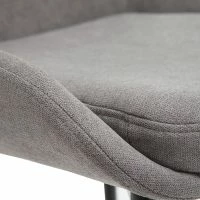 Chaises En Tissu Effet Velours Gris Et Métal Noir (lot De 2) HOLO -Boutique Miliboo chaises en tissu effet velours gris et metal noir lot de 2 holo 51848 6290ae2794215 1200 675