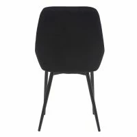 Chaises En Tissu Velours Noir Et Métal Noir (lot De 2) HOLO -Boutique Miliboo chaises en tissu velours noir et metal noir lot de 2 holo 48311 5f34effd7f945 1200 675