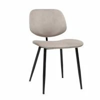 Chaises En Tissu Velours Taupe Et Métal Noir (lot De 2) TOBIAS -Boutique Miliboo chaises en tissu velours taupe et metal noir lot de 2 tobias 52070 63bfd7885ef9c 1200 675
