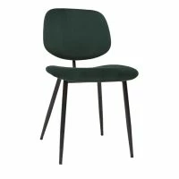 Chaises En Tissu Velours Vert Et Métal Noir (lot De 2) TOBIAS 12 Chaises En Tissu Velours Vert Et Métal Noir (lot De 2) TOBIAS -Boutique Miliboo chaises en tissu velours vert et metal noir lot de 2 tobias 52069 62962b6280433 1200 675