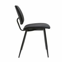 Chaises Noires En Tissu Velours Et Métal (lot De 2) TOBIAS -Boutique Miliboo chaises noires en tissu velours et metal lot de 2 tobias 52071 6296351b6df85 1200 675