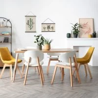 Chaises Scandinaves Blanc Et Bois Clair (lot De 2) BLOEM - Miliboo & Stéphane Plaza -Boutique Miliboo chaises scandinaves blanc et bois clair lot de 2 bloem miliboo et stephane plaza 47165 5e7c86f3767cd 1200 675