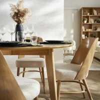 Chaises Scandinaves Bois Chêne Et Tissu Effet Laine Bouclée écru (lot De 2) EDITO -Boutique Miliboo chaises scandinaves bois chene et tissu effet laine bouclee ecru lot de 2 edito 52636 63d7d902286e5 1200 675