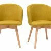Chaises Scandinaves En Tissu Effet Velours Jaune Moutarde Et Bois Clair Massif (lot De 2) VANITY -Boutique Miliboo chaises scandinaves en tissu effet velours jaune moutarde et bois clair massif lot de 2 vanity 51885 63ff3b2dc8c2a 1200 675