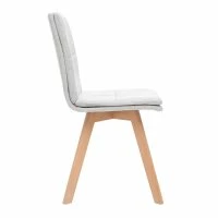 Chaises Scandinaves En Tissu Gris Clair Et Bois Clair Massif (lot De 2) THEA -Boutique Miliboo chaises scandinaves en tissu gris clair et bois clair massif lot de 2 thea 42349 5bb37452eebb4 1200 675