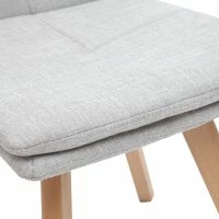 Chaises Scandinaves En Tissu Gris Clair Et Bois Clair Massif (lot De 2) THEA -Boutique Miliboo chaises scandinaves en tissu gris clair et bois clair massif lot de 2 thea 42349 5bb3745332cf6 1200 675