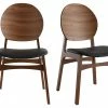Chaises Scandinaves Noyer Et Polyuréthane Noir (lot De 2) ELTON 2 Chaises Scandinaves Noyer Et Polyuréthane Noir (lot De 2) ELTON -Boutique Miliboo chaises scandinaves noyer et polyurethane noir lot de 2 elton 52449 62b573c4ae52e 1200 675