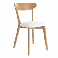 Chaises Vintage Bois Clair Chêne Et Blanc (lot De 2) DOVE 12 Chaises Vintage Bois Clair Chêne Et Blanc (lot De 2) DOVE -Boutique Miliboo chaises vintage bois clair chene et blanc lot de 2 dove 51056 61deaf8a00fa3 1200 675