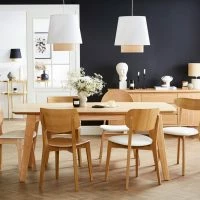 Chaises Vintage Bois Clair Chêne Et Blanc (lot De 2) DOVE 16 Chaises Vintage Bois Clair Chêne Et Blanc (lot De 2) DOVE -Boutique Miliboo chaises vintage bois clair chene et blanc lot de 2 dove 51056 635154314bf77 1200 675