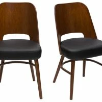 Chaises Vintage Bois Foncé Et Assises Noires (lot De 2) EDITO 12 Chaises Vintage Bois Foncé Et Assises Noires (lot De 2) EDITO -Boutique Miliboo chaises vintage bois fonce et assises noires lot de 2 edito 52639 6388905e9ce74 1200 675