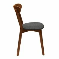 Chaises Vintage Bois Foncé Et Tissu Gris Foncé (lot De 2) DOVE 12 Chaises Vintage Bois Foncé Et Tissu Gris Foncé (lot De 2) DOVE -Boutique Miliboo chaises vintage bois fonce et tissu gris fonce lot de 2 dove 51743 63887fdabd593 1200 675