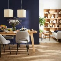 Chaises Vintage En Tissu Effet Velours Texturé Gris Et Métal Noir (lot De 2) COSETTE -Boutique Miliboo chaises vintage en tissu effet velours texture gris et metal noir lot de 2 cosette 52079 63454b03ba3ab 1200 675