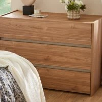 Commode Design Finition Bois Foncé 3 Tiroirs L111 Cm ODE -Boutique Miliboo commode design finition bois fonce 3 tiroirs l111 cm ode 51035 62714f8d3f0b5 1200 675