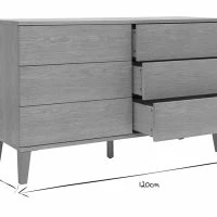 Commode En Bois Clair Chêne 6 Tiroirs L120 Cm FREDDY 14 Commode En Bois Clair Chêne 6 Tiroirs L120 Cm FREDDY -Boutique Miliboo commode en bois clair chene 6 tiroirs l120 cm freddy 52944 63441a6650979 1200 675