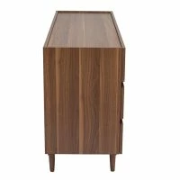 Commode Finition Bois Foncé Noyer 6 Tiroirs L120 Cm SANAA -Boutique Miliboo commode finition bois fonce noyer 6 tiroirs l120 cm sanaa 52928 633c030dd2536 1200 675