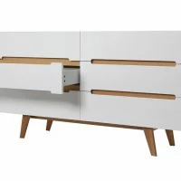 Commode Scandinave Finition Blanc Brillant Laqué 6 Tiroirs L160 Cm MELKA -Boutique Miliboo commode scandinave finition blanc brillant laque 6 tiroirs l160 cm melka 32037 5bb763d79912b 1200 675