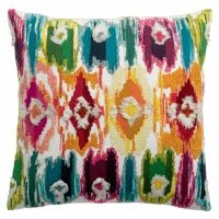 Coussin à Motifs Multicolore 45 X 45 Cm GANA