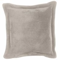 Coussin Doux Taupe 50 X 50 Cm FERO