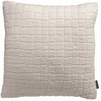 Coussin En Coton Texturé Couleur Lin 45 X 45 Cm WAFLE