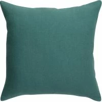 Boutique Miliboo 22 Coussin En Lin Bleu Canard 45 X 45 Cm LINEN