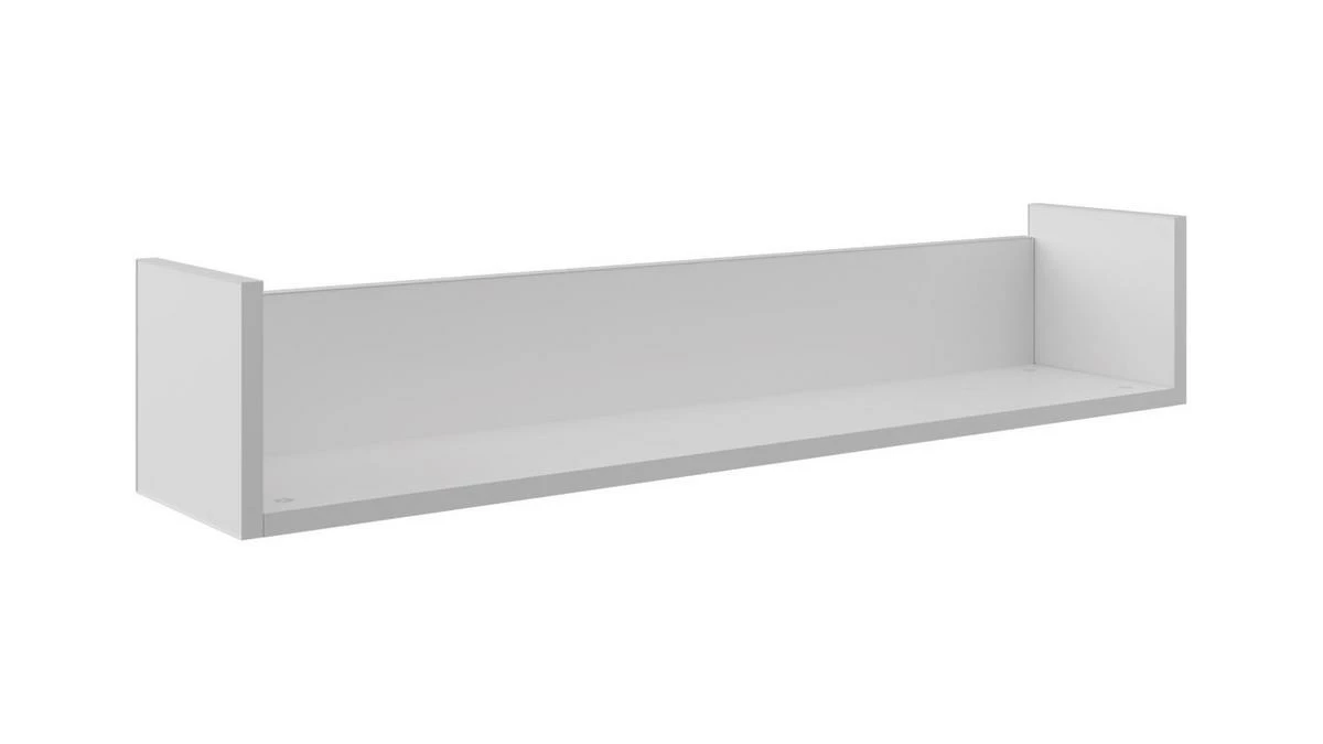 Etagère Murale Blanc Mat L94 Cm CELESTINE 3 Etagère Murale Blanc Mat L94 Cm CELESTINE