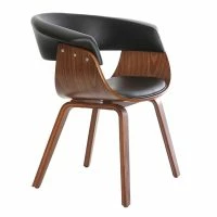 Fauteuil Scandinave Noir Et Bois Foncé OKTAV -Boutique Miliboo fauteuil scandinave noir et bois fonce oktav 42642 5bbcc6bb752bc 1200 675