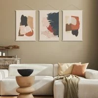 Kakemono Formes Abstraites L40 X L60 Cm SAHARA 10 Kakemono Formes Abstraites L40 X L60 Cm SAHARA -Boutique Miliboo kakemono formes abstraites l40 x l60 cm sahara 53474 638e17eb97511 1200 675