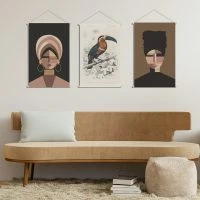 Kakemono Toucan L40 X L60 Cm TOUCAN 10 Kakemono Toucan L40 X L60 Cm TOUCAN -Boutique Miliboo kakemono toucan l40 x l60 cm toucan 53464 638e0407da3d4 1200 675