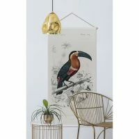 Kakemono Toucan L65 X L130 Cm TOUCAN -Boutique Miliboo kakemono toucan l65 x l130 cm toucan 50559 622861efe240e 1200 675