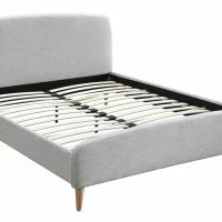 Lit 2 Places 160x200 Cm En Tissu Gris Clair NIELS -Boutique Miliboo lit 2 places 160x200 cm en tissu gris clair niels 48062 5f2d2a5b9fb7d 1200 675