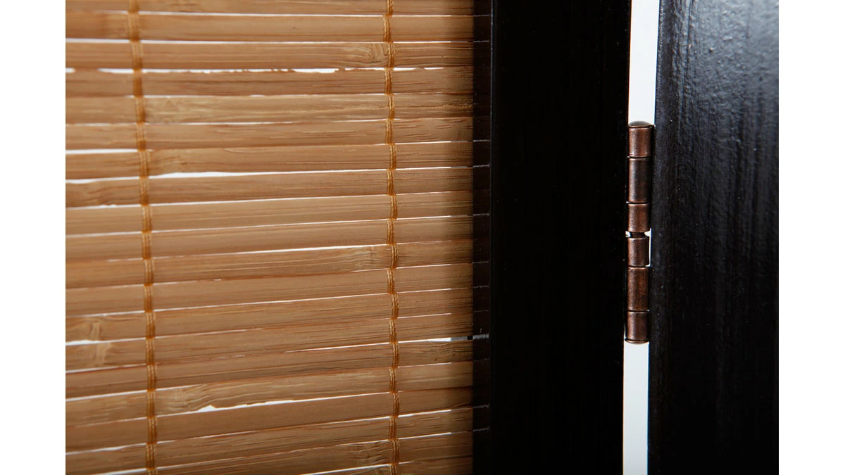 Paravent Bambou Et Bois Style Asiatique Suwa 5 Paravent Bambou Et Bois Style Asiatique Suwa – Image 3