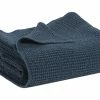 Plaid En Coton Bleu Nuit 140 X 200 Cm YAM -Boutique Miliboo plaid en coton bleu nuit 140 x 200 cm yam 47890 5e05e4c2e3a6a 1200 675