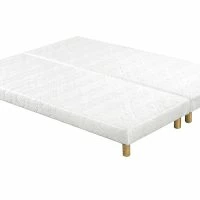 Sommiers Tapissiers Blancs 80x200 Cm (lot De 2) JAMI