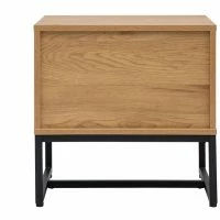 Table De Chevet 2 Tiroirs Finition Bois Clair Chêne Et Métal Noir L50 Cm LOVATO -Boutique Miliboo table de chevet 2 tiroirs finition bois clair chene et metal noir l50 cm lovato 53648 63d8ed6409550 1200 675