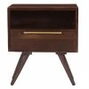Table De Chevet Avec Tiroir Gravé En Bois Foncé Manguier Massif L42 Cm REKHA -Boutique Miliboo table de chevet avec tiroir grave en bois fonce manguier massif l42 cm rekha 52526 636cbf339bd06 1200 675