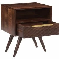 Table De Chevet Avec Tiroir Gravé En Bois Foncé Manguier Massif L42 Cm REKHA 10 Table De Chevet Avec Tiroir Gravé En Bois Foncé Manguier Massif L42 Cm REKHA -Boutique Miliboo table de chevet avec tiroir grave en bois fonce manguier massif l42 cm rekha 52526 636cbf4606256 1200 675