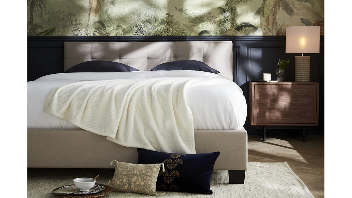 Table De Chevet Vintage Noyer Et Métal MANNY 8 Table De Chevet Vintage Noyer Et Métal MANNY – Image 6