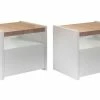 Tables De Chevet Design Avec Tiroir Blanc Mat Et Finition Chêne (lot De 2) VERDI -Boutique Miliboo tables de chevet design avec tiroir blanc mat et finition chene lot de 2 verdi 51031 61b8a8abb4964 1200 675