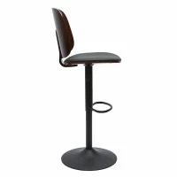 Tabouret De Bar Ajustable Noir Et Noyer BECK 10 Tabouret De Bar Ajustable Noir Et Noyer BECK -Boutique Miliboo tabouret de bar ajustable noir et noyer beck 50959 628e44c19590e 1200 675