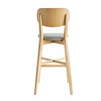 Tabouret De Bar Chêne Et Assise Gris Chiné H75 Cm LUCIA -Boutique Miliboo tabouret de bar chene et assise gris chine h75 cm lucia 51323 61efcf3a3d59d 1200 675