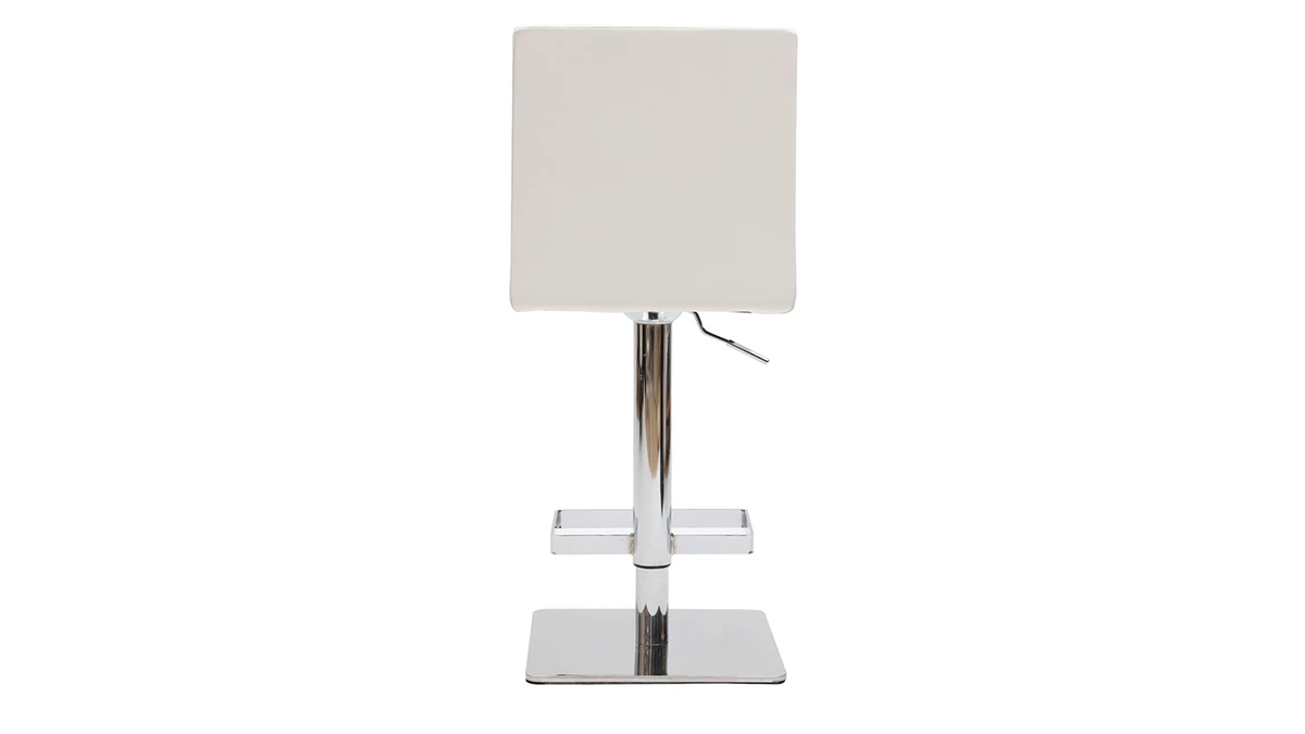 Tabouret De Bar Design Blanc COLOMBUS 6 Tabouret De Bar Design Blanc COLOMBUS – Image 4