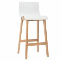 Tabouret De Bar Design Bois Et Blanc 75 Cm (lot De 2) NEW SURF -Boutique Miliboo tabouret de bar design bois et blanc 75 cm lot de 2 new surf 42613 5bb764610b3f0 1200 675